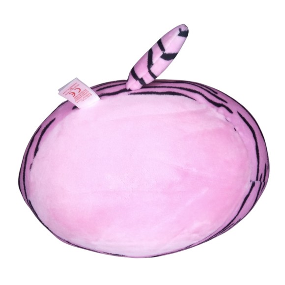 TY Pink and Black Zoey Zebra Squish-a-Boo 10" NWT - Picture 3 of 4